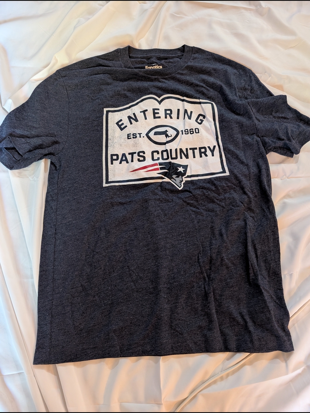 New England Patriots - 'Entering Pats Country'Tee